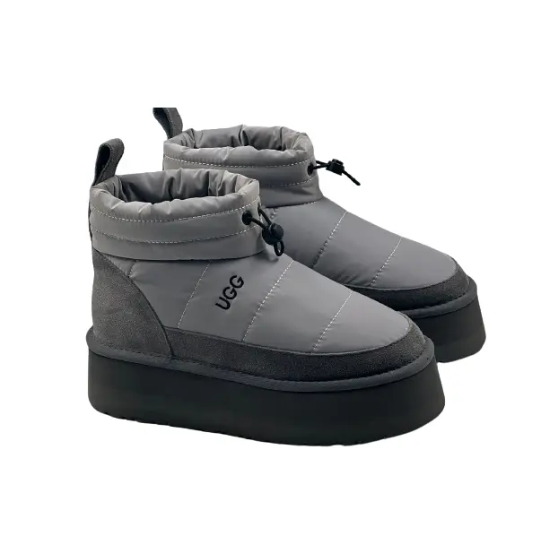 UGG Womens OBBA Platform Серый — фото 2