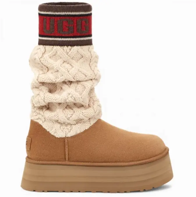 Classic Platform Sweater Letter Чёрный — фото 7