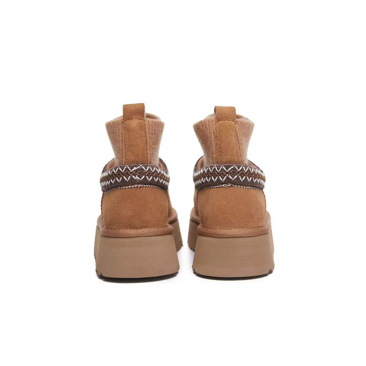 Tazz Platform Knit Коричневый — фото 3
