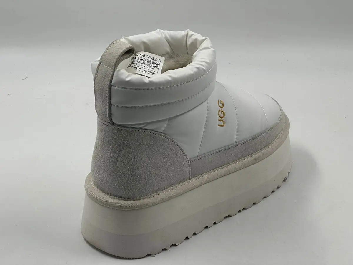 UGG Womens OBBA Platform Белый — фото 4