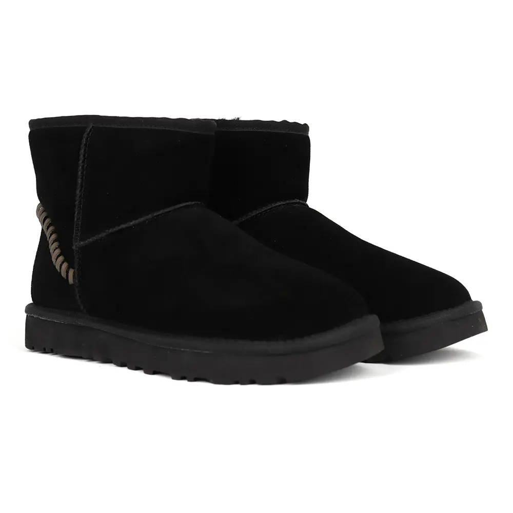 Мужские Classic II Mini Deco Suede Boot Чёрный — фото 2