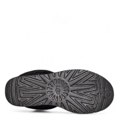 UGG Classic Ultra Mini Maxi Curly Чёрный — фото 4