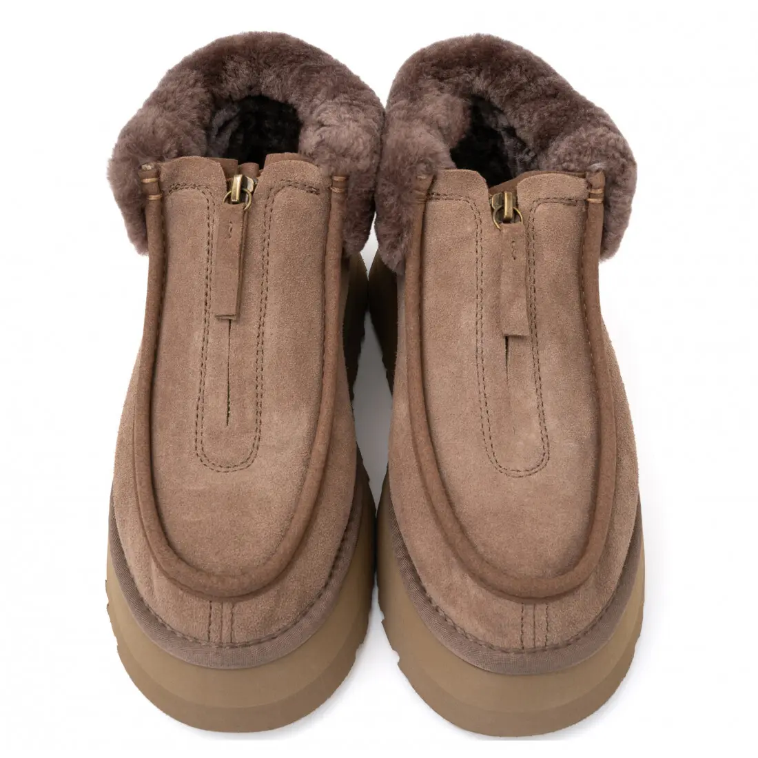 Funkette Platform Boots Бежевый — фото 3