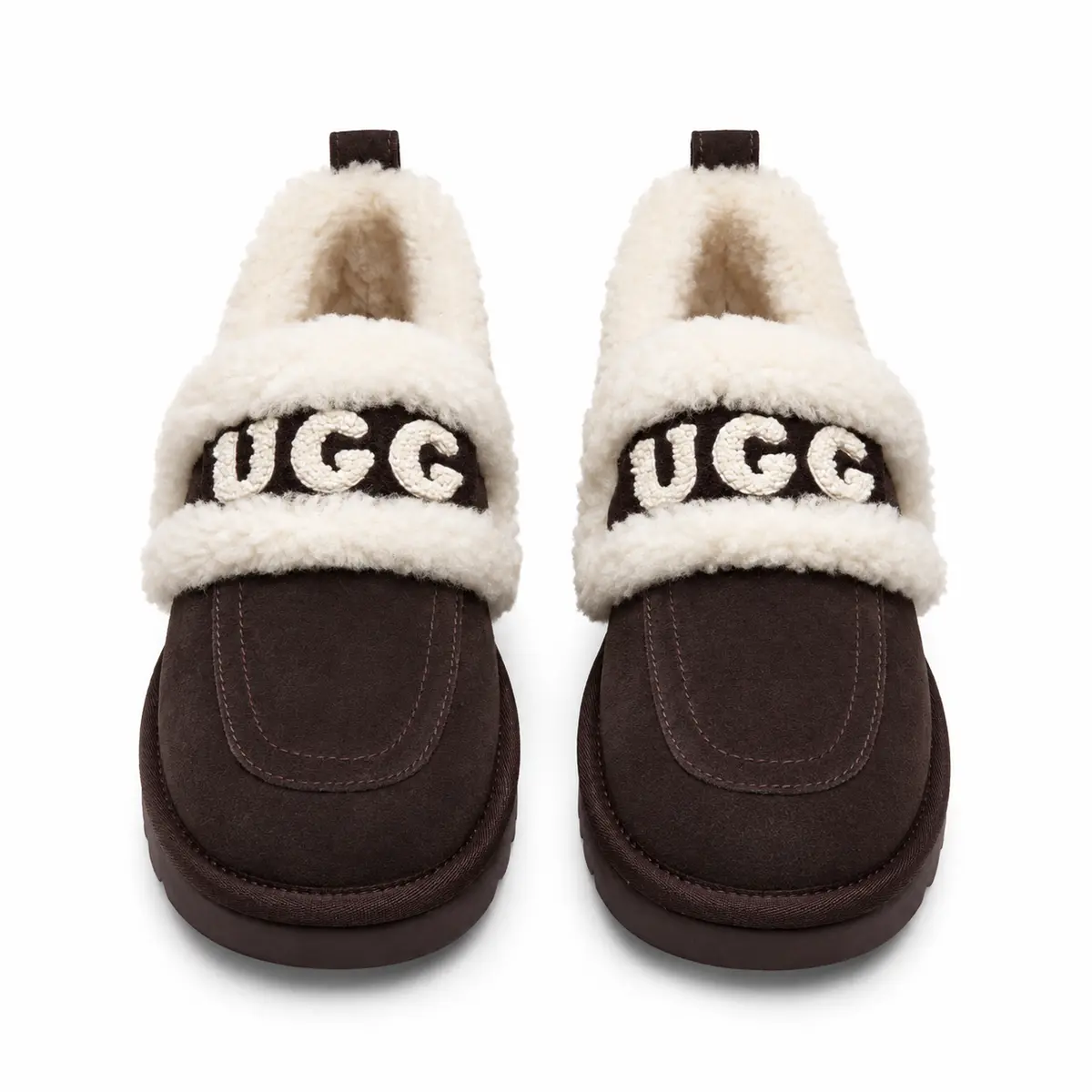 UGG Classic Fat Ding Slip On Коричневый — фото 2