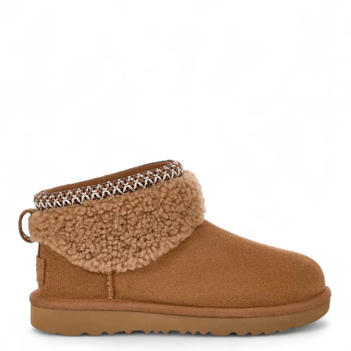 UGG Classic Ultra Mini Maxi Curly Чёрный — фото 5